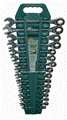 Набор ключей комбинированных трещоточных 8-24мм, 16 пр. в Ставрополе